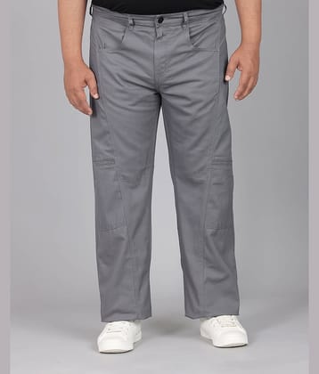 IVOC Straight Men's Trouser - Grey ( Pack of 1 )