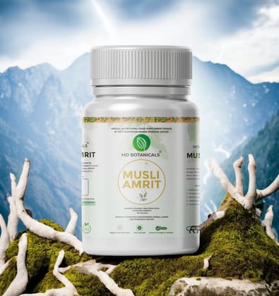 MD Botanicals Musli Amrit Capsules | 60 Capsules | Helps Maintain Overall Health