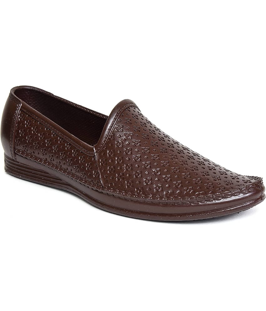 Ajanta - Brown Men's Slip on