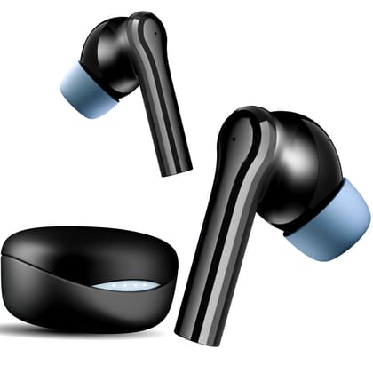 Mivi DuoPods Maxx TWS [New Launch], 13mm Bass Drivers, 50 Hrs Playtime, HD Call Clarity with AI-ENC, Gaming Mode, BT v5.3, Swift Type-C Charging, Made in India Earbuds Mivi DuoPods Maxx TWS [New Launch], 13mm Bass Drivers, 50 Hrs Playtime, HD Call Clarit