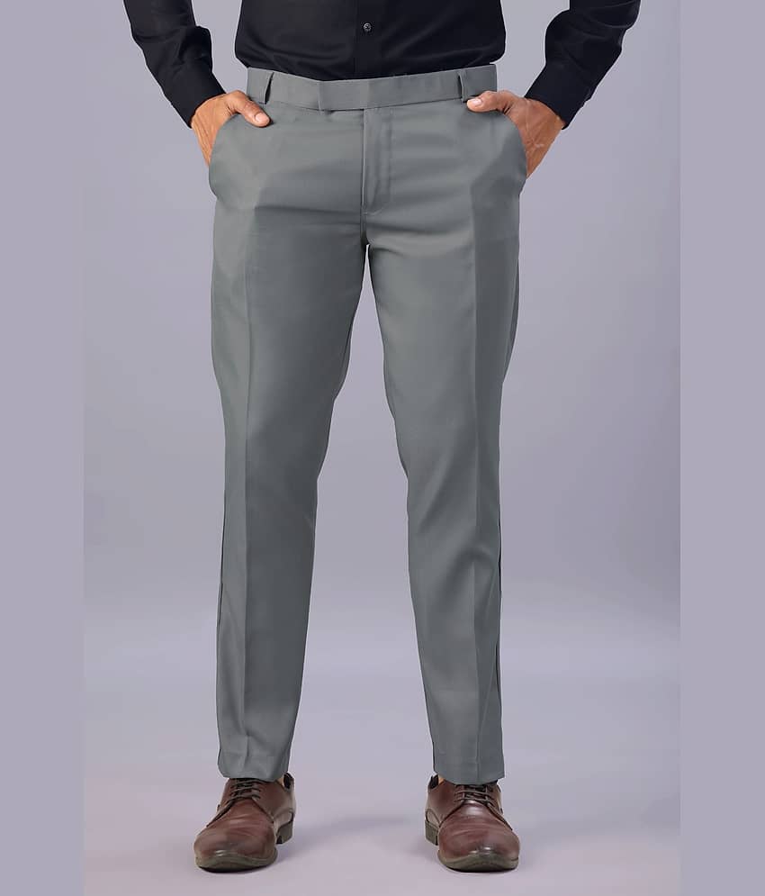 MOUDLIN Regular Men's Formal Trouser - Black ( Pack of 1 )