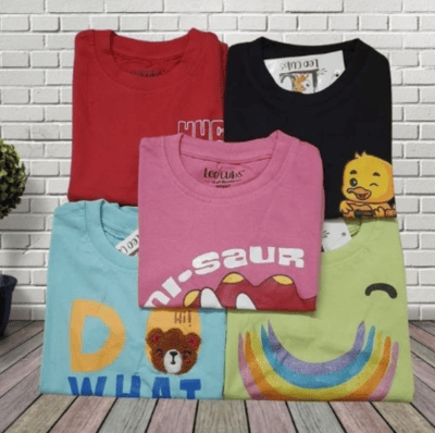 NameBox - Cute Round Neck Tees, Size - 42 (L)