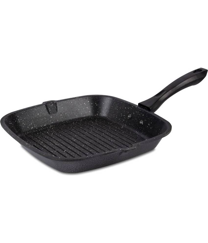 HomePro - Grill Pan Aluminum Aluminium Non-Stick Grill Pan ml ( Pack of 1 )