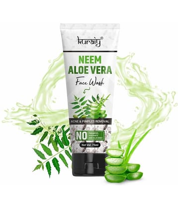 KURAIY Face Wash Soothing Clear Calming Facial Cleanser 75ml pack Of 1