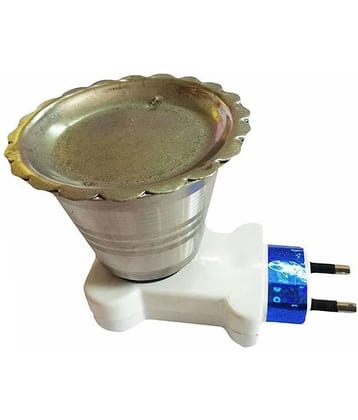 Mundal - Stainless Steel Camphor Stand (Pack of 1)