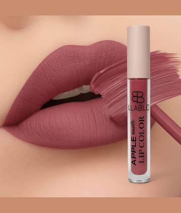 BELLABLOOM Nude Pink,Light Nude Matte Long Lasting Liquid Lipstick ( Pack of 1 )