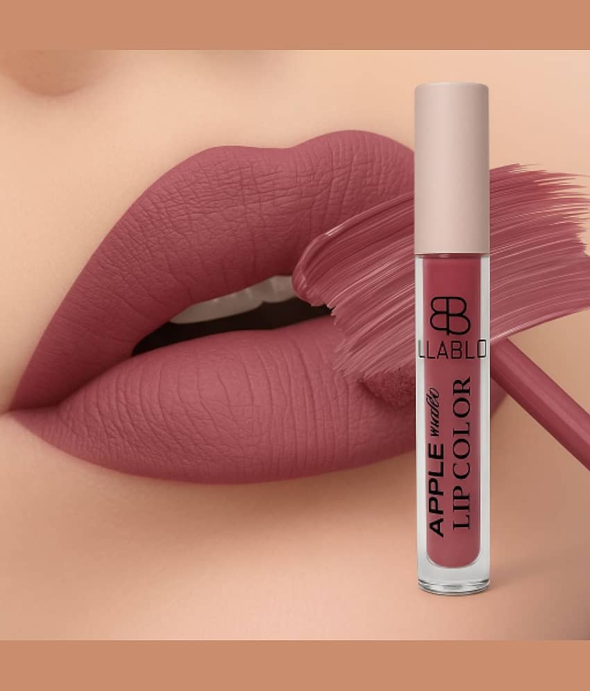 BELLABLOOM Nude Pink,Light Nude Matte Long Lasting Liquid Lipstick ( Pack of 1 )