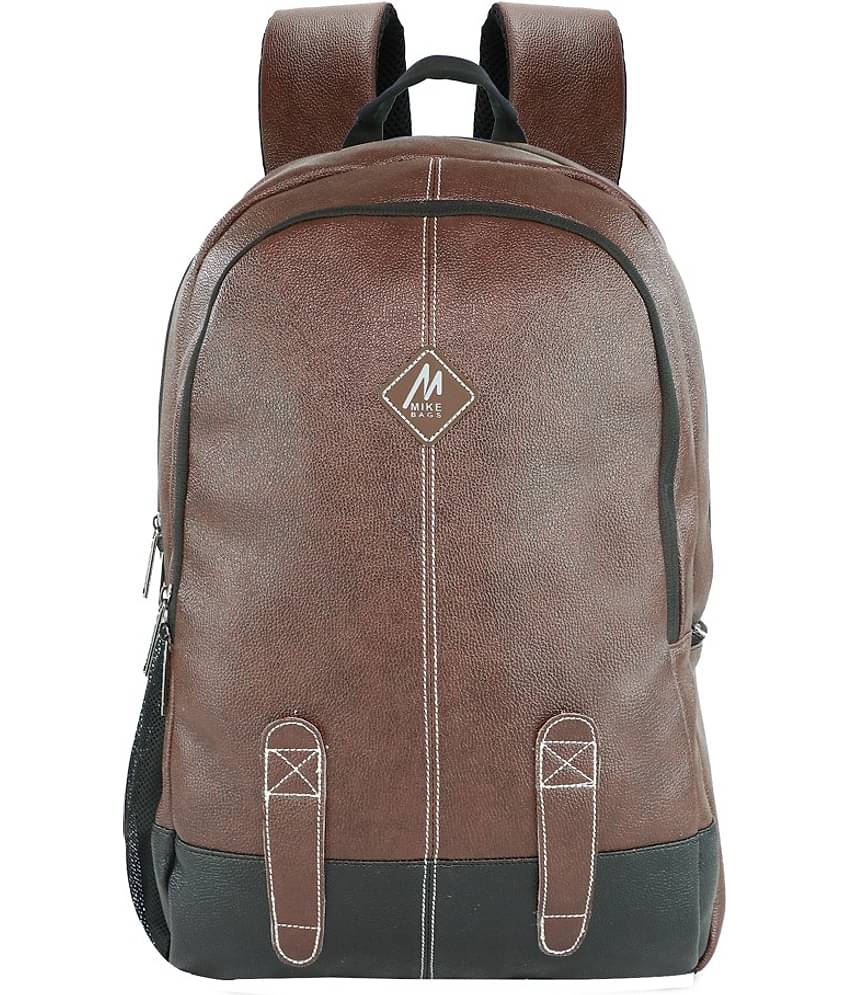 MIKE 21 Ltrs Dirty Brown Laptop Bags