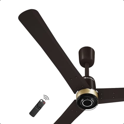 Atomberg Renesa Elite 1200 mm BLDC Ceiling Fan with Remote Control & LED Indicators | Blaze Brown