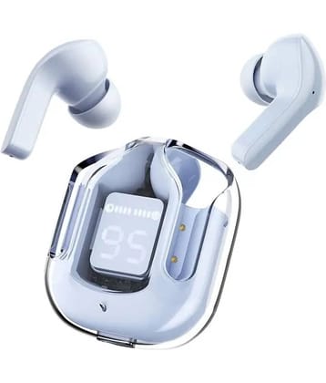 VEhop Ultrapods Bluetooth True Wireless (TWS) In Ear 30 Hours Playback Fast charging,Powerfull bass IPX4(Splash & Sweat Proof) Blue