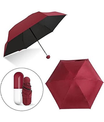 Capsule Umbrella Lightweight Weatherproof UV Protection Mini Compact Foldable Design Travel/Folding/Portable Umbrella
