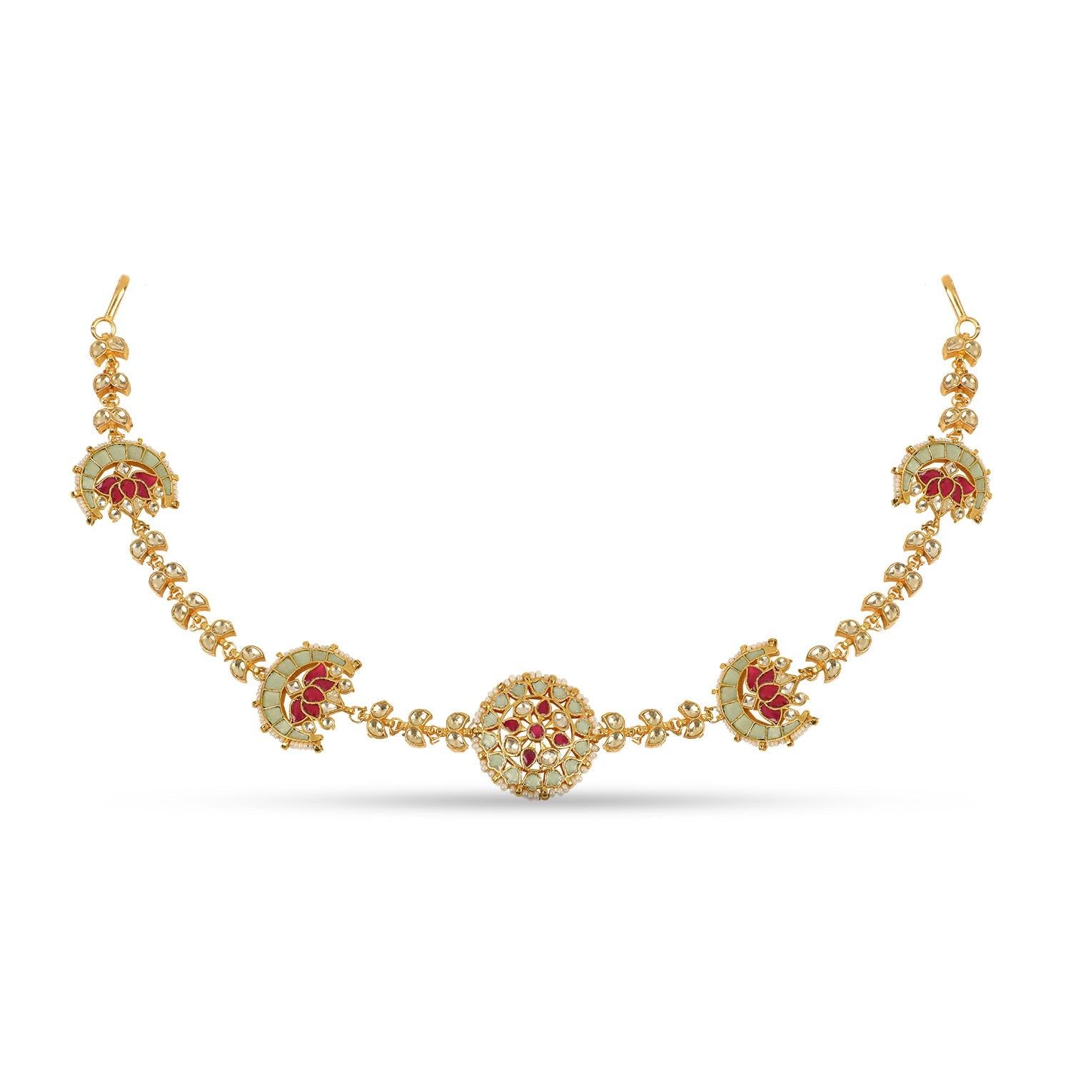 Baleen - Ruby Centred Kundan Matha patti