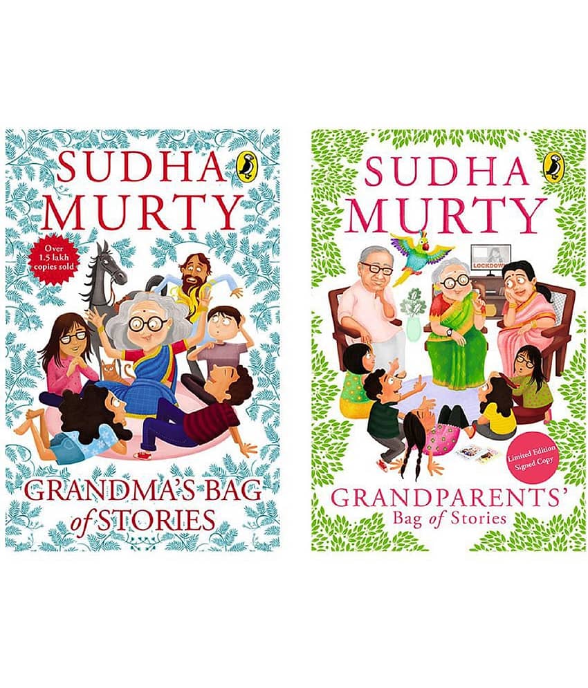 Grandma's Bag of Stories & Grandparents' Bag of Stories Combo by Murty, Sudha,Murty, Sudha