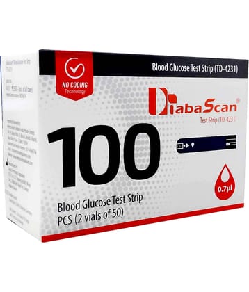 Diabascan Blood Glucose Test Strip