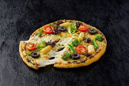 Pesto Exotic Veggie Pizza