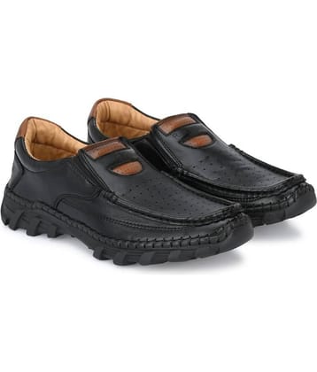 Rising Wolf - Brown Men's Slip On Formal Shoes