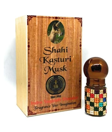 INDRA SUGANDH BHANDAR - World Best Kasturi|Musk Grade 1 Rare Musk Perfume Attar For Men & Women 3ml Pack Of 1