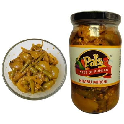 Nimbu Mirchi Pickle  400 G