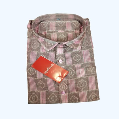 Sambalpuri Cotton Gents Shirt