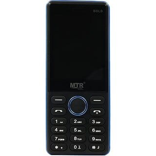 MTR BOLD  (Dual Sim, 2.8 Inch Display, 3000mAh Battery, Blue, Black)