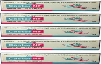 Castor-NF Night Cream 75 gm Pack of 5