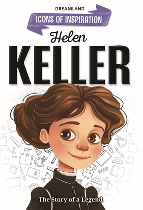 Helen Keller Icons of Inspiration Illustrated Biography for Kids Age 6 - 12 Years [Paperback] Dreamland Publications