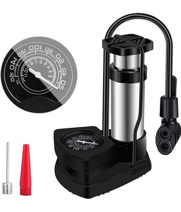 Kadio - Foot Pump For All Cars & Motorbikes ( Pack of 1 )