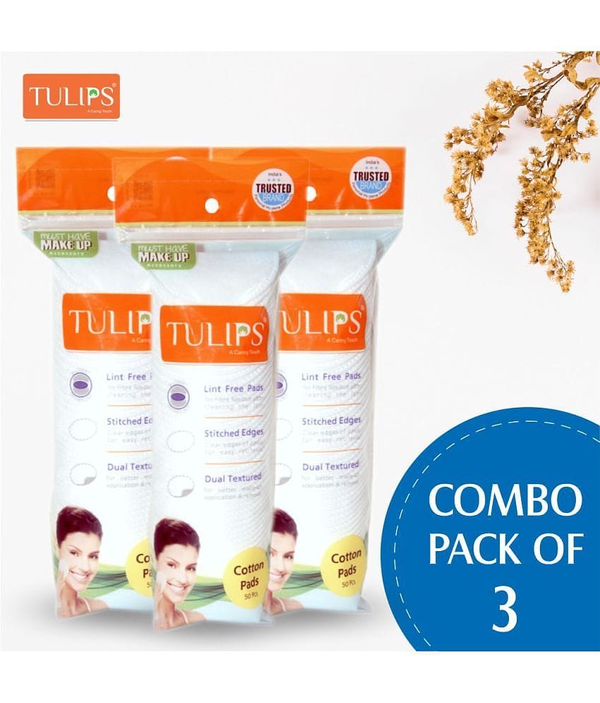 Tulips Makeup Remover Cotton Pads 154 g
