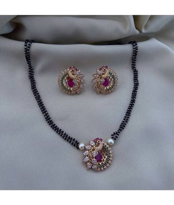 ROFARWORD Rose Gold Mangalsutra Set ( Pack of 1 )