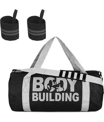 GROUPERS Polyester BLACK 20 Ltrs Gym Bag