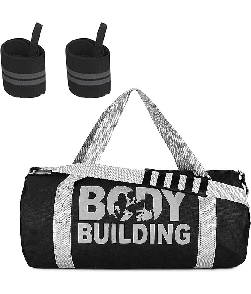 GROUPERS Polyester BLACK 20 Ltrs Gym Bag