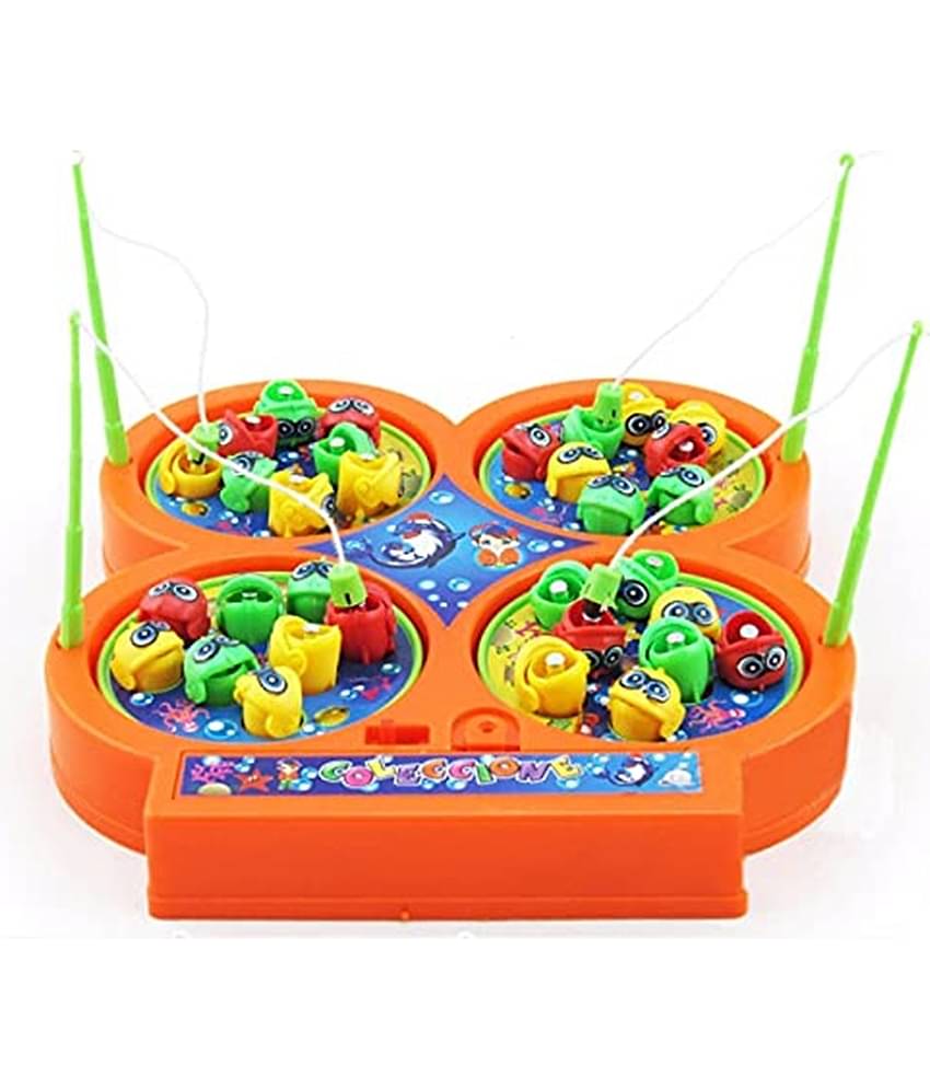 Fratelli Fishing Game Toy Set with Rotating Board | Now with Music