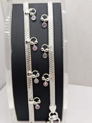 Pure silver payal 75percent P = 11