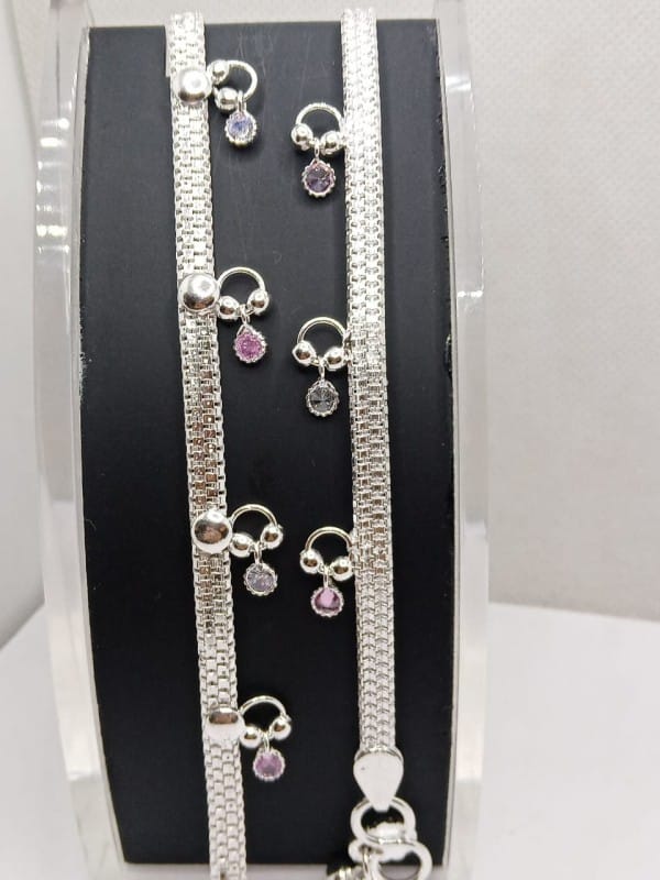Pure silver payal 75percent P = 11