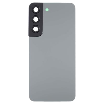 Back Glass Panel for Samsung Galaxy S22 5G SM-S901B Grey with Camera Lens