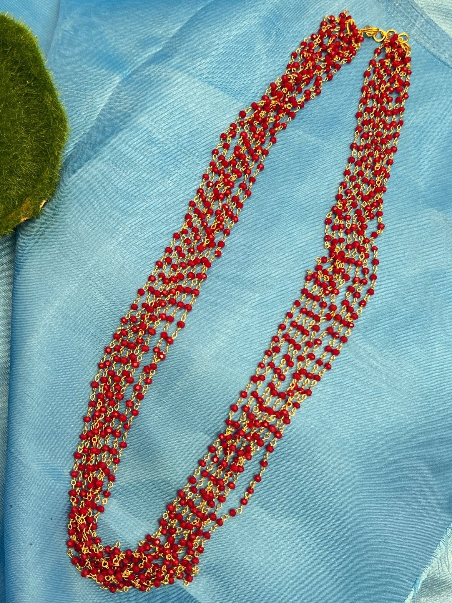Layered beads Necklace 4070