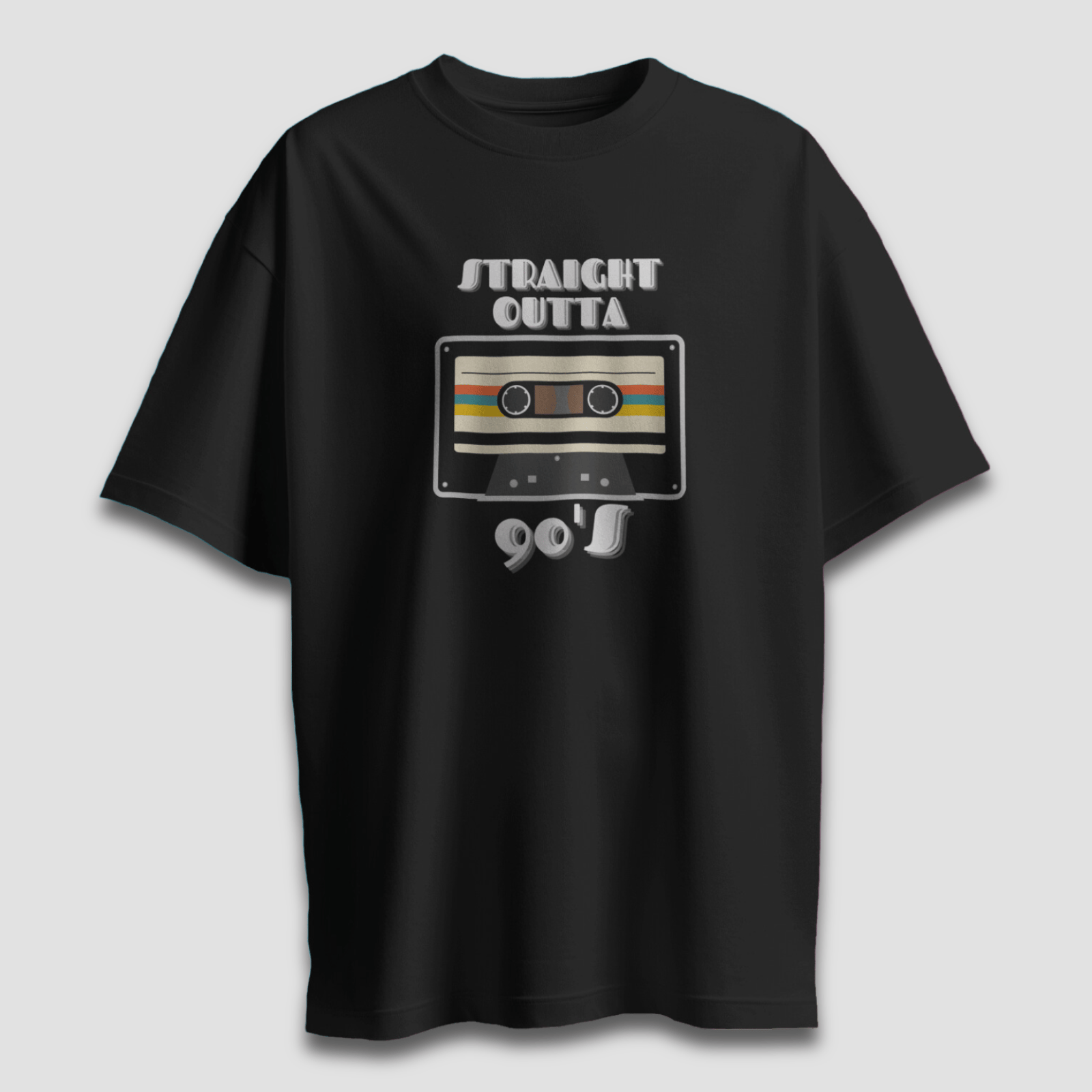 Straight Outta 90s-Black / XS