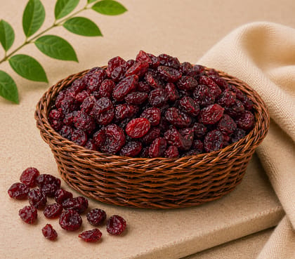 Dried Cranberries (100g) | Naturally Rich in Antioxidants and Fiber | Healthy Snacking & Baking