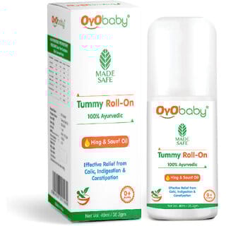 OYO BABY Tummy roll on for baby, Quick Relief From Colic  GasHing  Saunf 40 ml