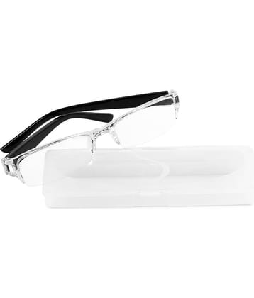 Hexxa Rectangle Half Rim Reading Glasses