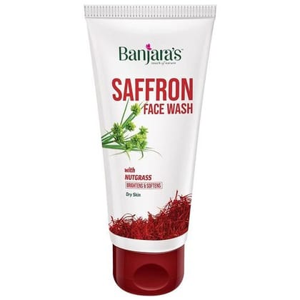 Banjara's Saffron With Nutgrass Face Wash, 50 ml