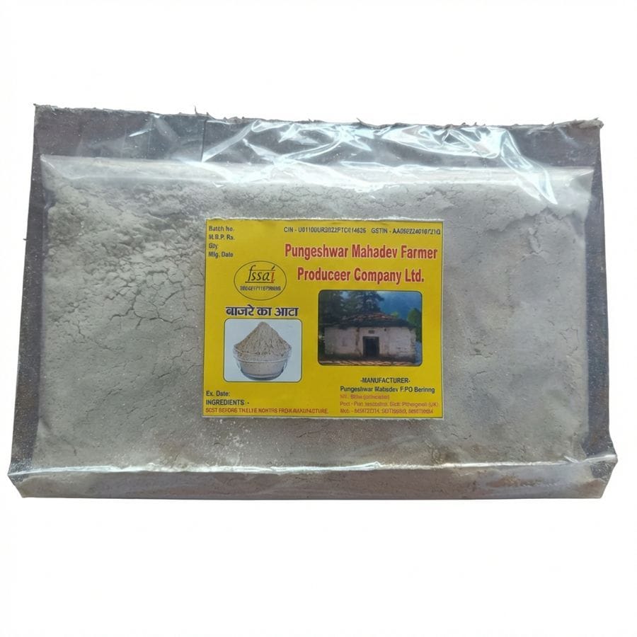 Natural Bajra Atta - 250 gm - 250 gm - One pack of flour