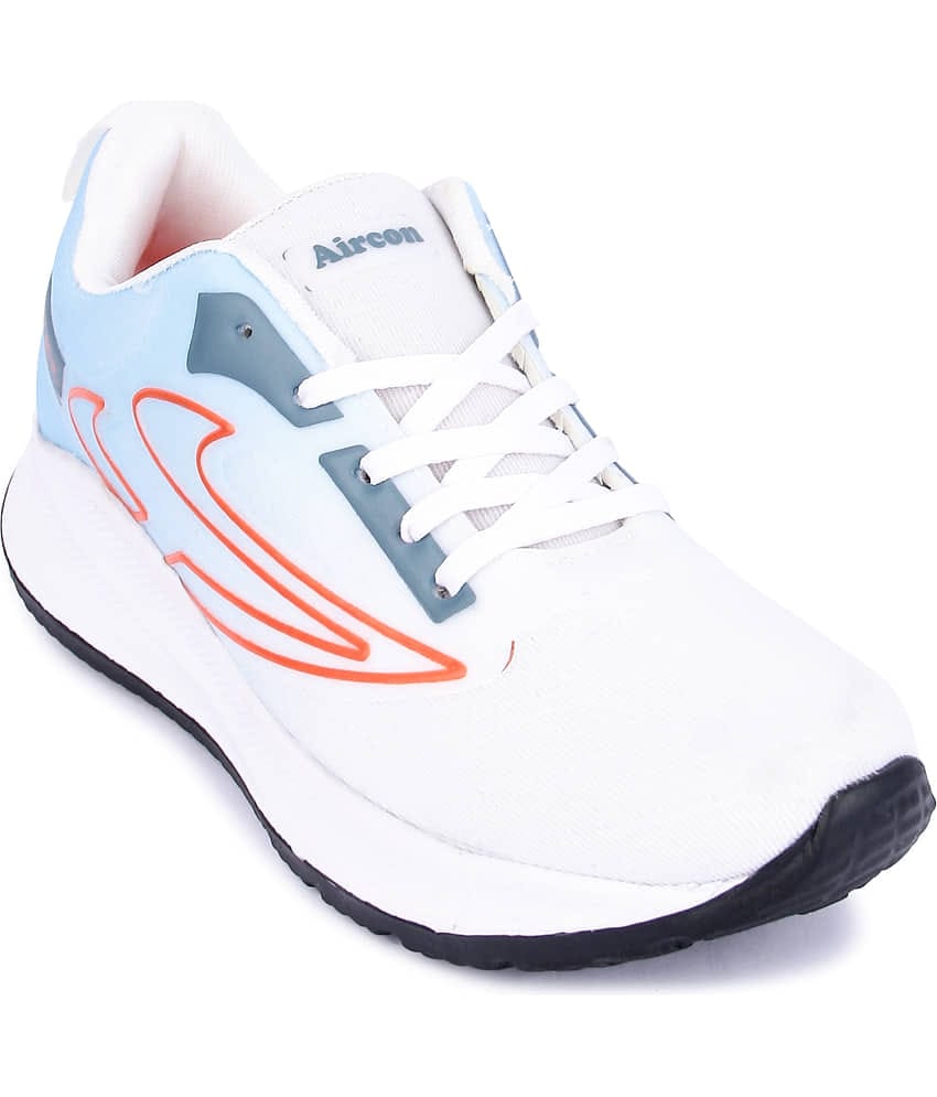 AIRCON Blue,Orange,White Men's Sports Running Shoes
