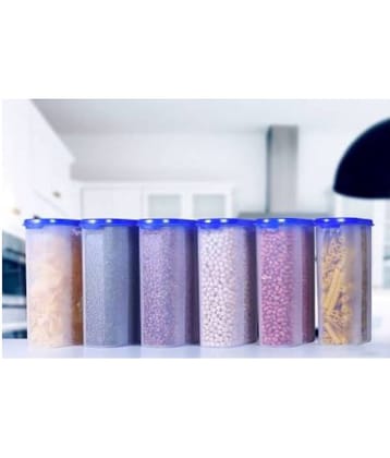 Analog kitchenware Grocery, Dal, Pasta Polyproplene Food Container Set of 6 2500 mL