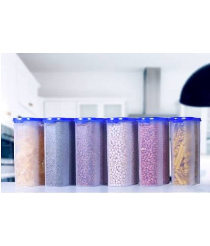 Analog kitchenware Grocery, Dal, Pasta Polyproplene Food Container Set of 6 2500 mL