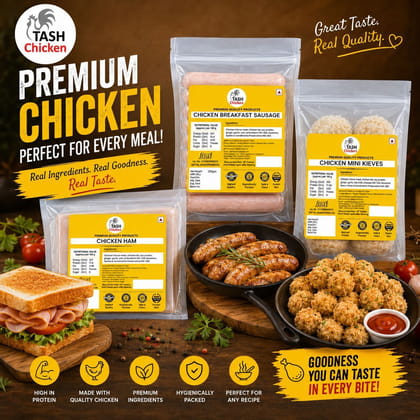 PORKISH DELIGHT Premium Pork Ribs Without Skin (500g) – Freshly Hand-Trimmed, Lean & Tender Cut | High-Protein Meat for BBQ, Grilling, and Slow Cooking | Vacuum-Sealed for Freshness