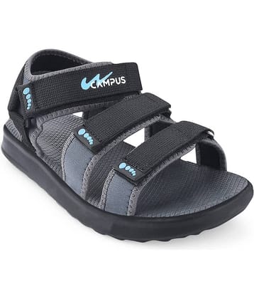 Campus - Black Men's Floater Sandals