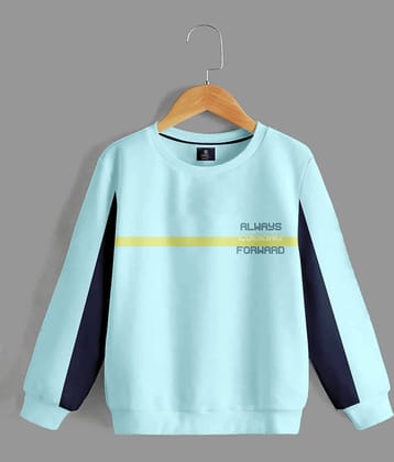 CODEZ Pack of 1 Boys Cotton Blend Sweatshirt ( Turquoise )