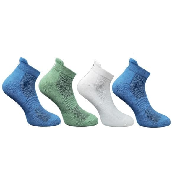 4_Pair Set Unisex Casual Cotton Printed Ankle Length Socks (Multicolor)-PID63443