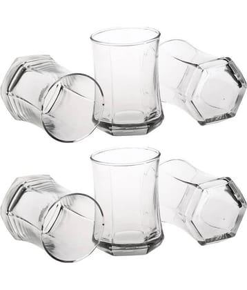Somil Stylish Glass Glass Glasses 300 ml ( Pack of 6 )